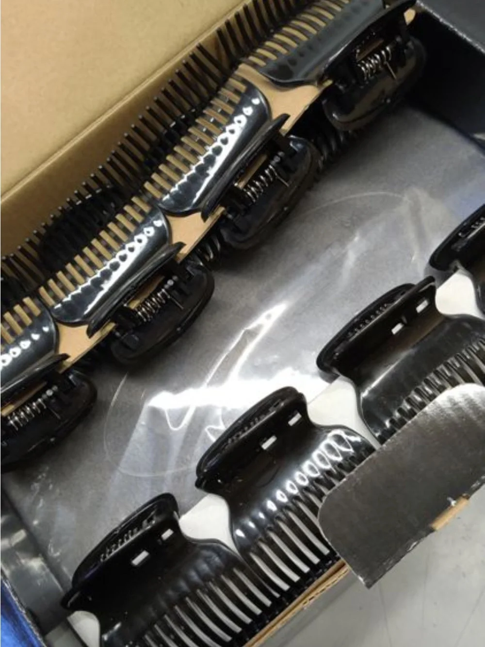 Hair Rollers Set with Hard Case - Black